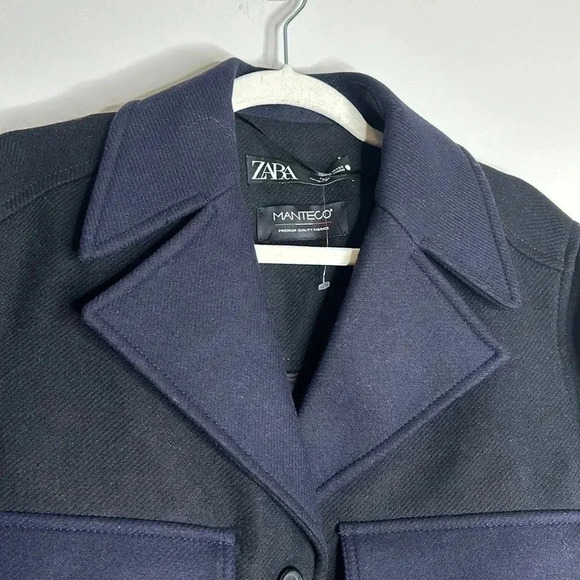 Zara Manteco wool coat zw collection Large - Picture 7 of 11